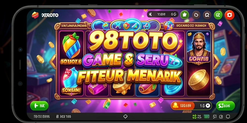 Gameplay seru 98TOTO dengan grafik menarik dan fitur bonus.