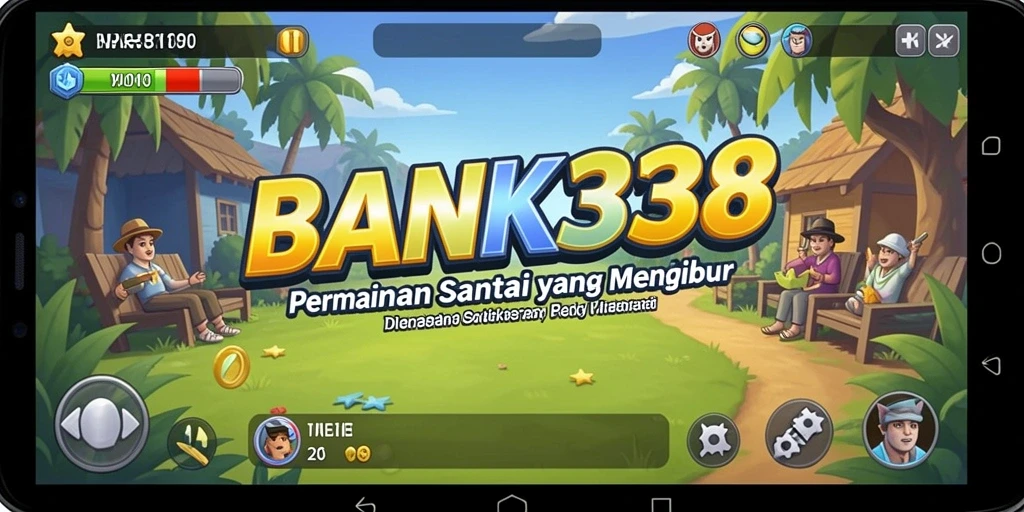 Tampilan menarik dari BANK338 saat gameplay sedang berlangsung.