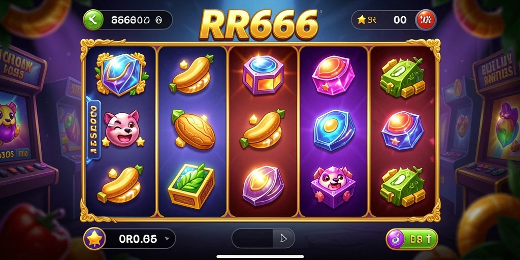 Screenshot gameplay RR666 menampilkan keseruan permainan Slot.
