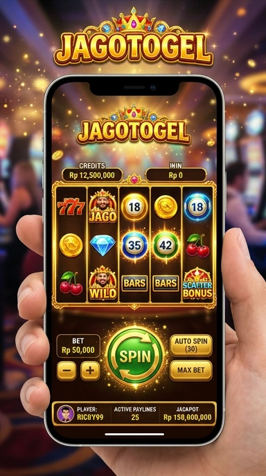 Layar permainan dalam aplikasi jagotogel yang seru dan interaktif.